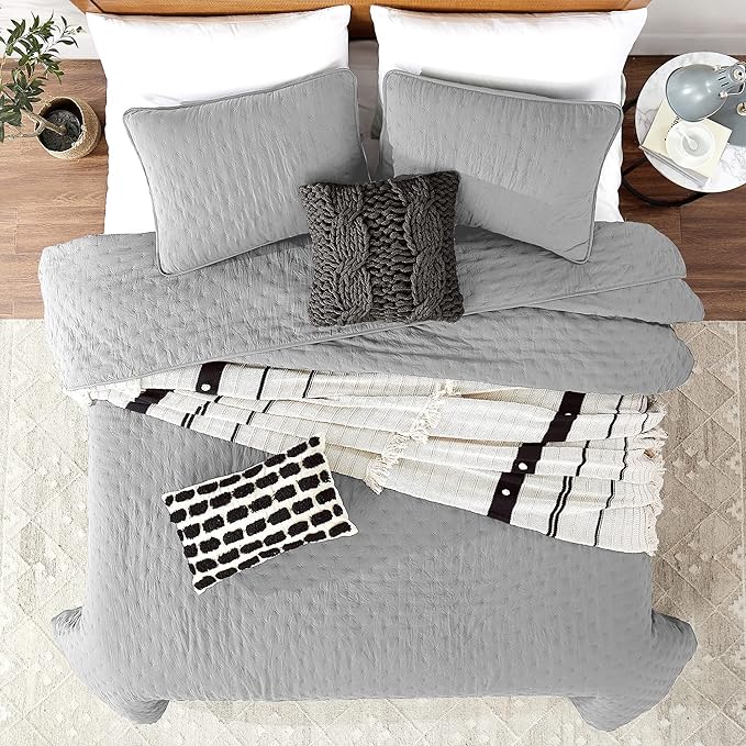 ROARINGWILD California Cal King Size Quilt Bedding Sets - Image 2
