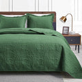 Love's cabin Quilts for Full Bed Olive Green Bedspreads Bedding Set by Lovescabin