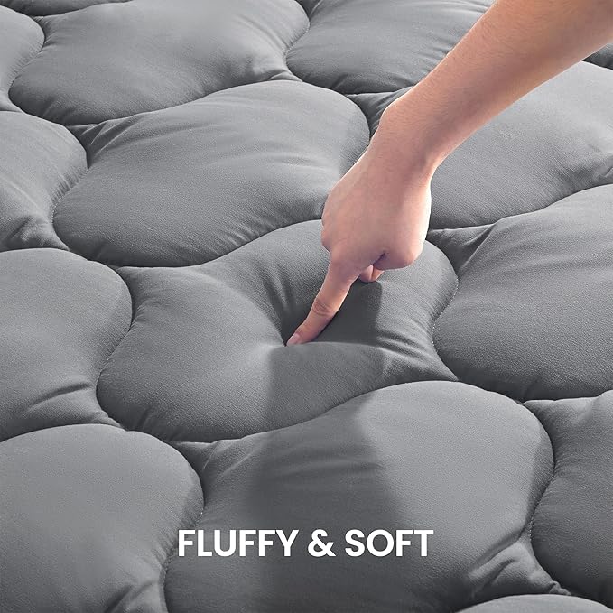 SLEEP ZONE Twin XL Mattress Pad - Image 3