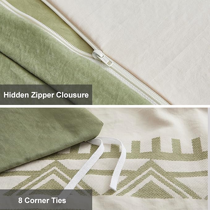 Oli Anderson Boho Duvet Cover Set Twin Size, Durable and Super Soft Duvet Covers - Image 4