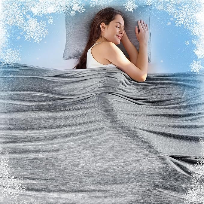 KMUSET Cooling Blanket Twin, Double Sided Summer Cooling Blankets by COZYBLANKETHappyHomeLife