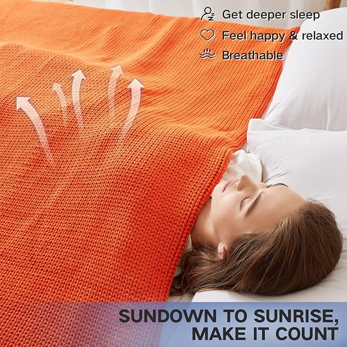 Guohaoi Knitted Weighted Blanket - Image 5