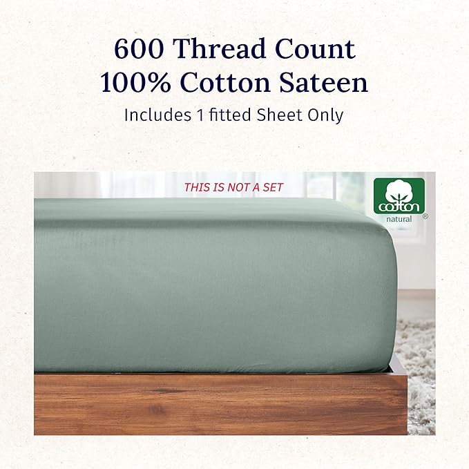California Design Den Full Size Fitted Sheet Only - Image 4