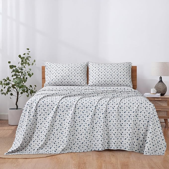 Modern Threads 3-Piece Ultra Soft Microfiber Bed Sheets Set, Wrinkle Free Sheets - Image 3