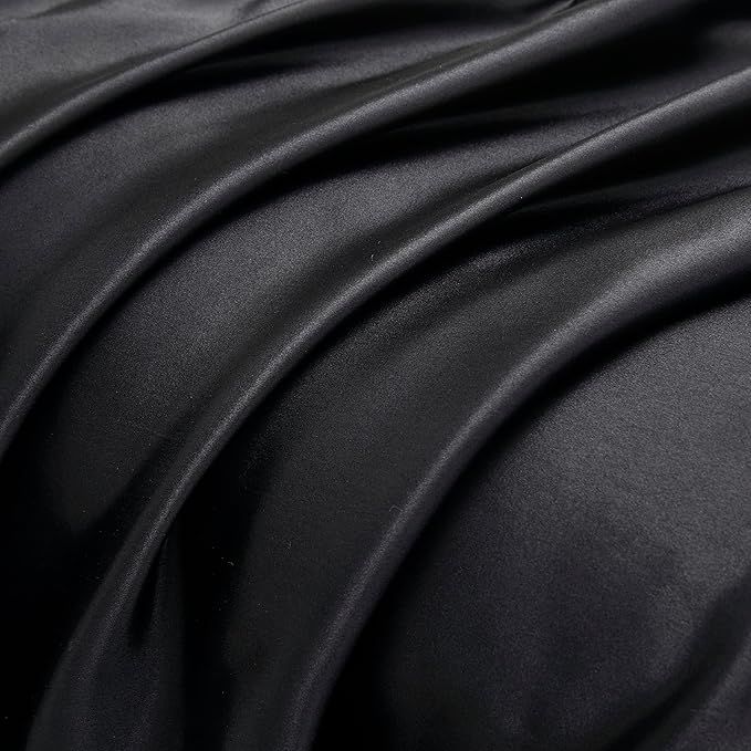 Satin Pillowcases with Zipper （20x30）, Queen Size Pillowcases Set of 2 - Image 4