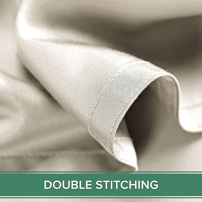 Pure Bamboo Queen Sheets, Genuine 100% Organic Viscose Derived from Bamboo Bed - Image 8