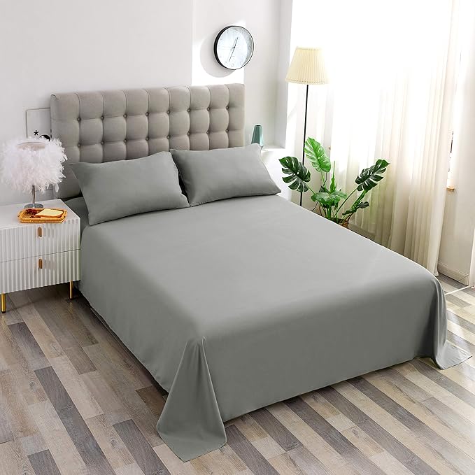 Sfoothome Gray Bedding Top Sheet - Image 5