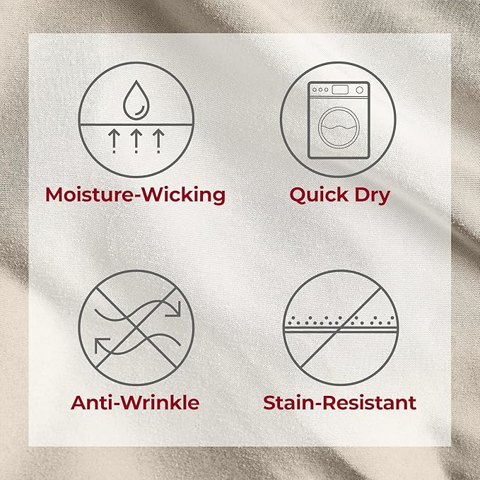 Mellanni Split King Sheets Set - Image 6