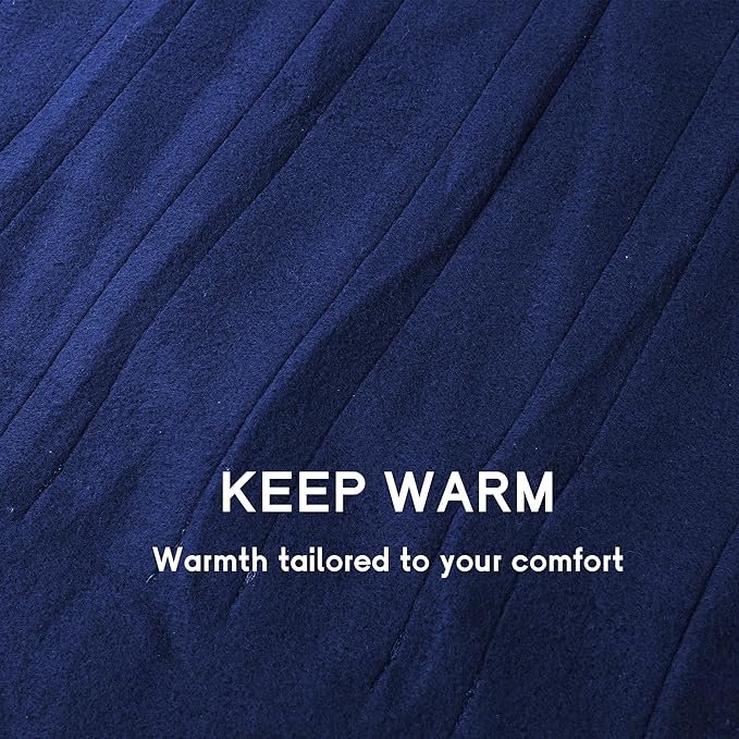 Heated Blanket Electric Blanket Full Size 72''x84'' - Image 4