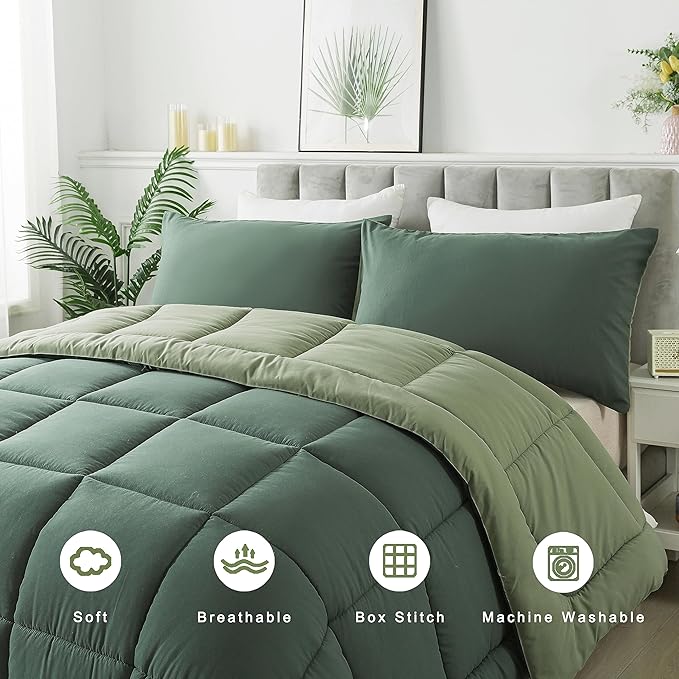 DOWNCOOL Full Size Comforter Sets -All Season Bedding Comforters Sets - Image 3