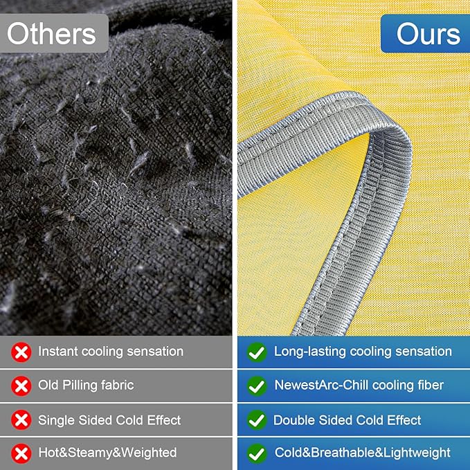 KMUSET Cooling Blanket Queen Size, Double Sided Summer Cooling Blankets - Image 6
