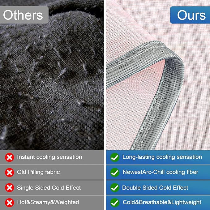 KMUSET Cooling Blanket Throw, Double Sided Summer Cooling Blankets - Image 6
