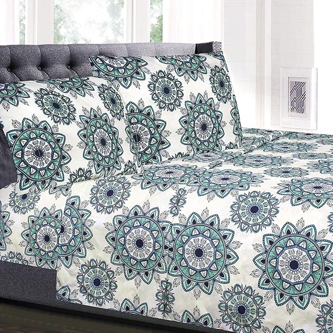 Queen Size Bed Sheets by SweetHomeCollection
