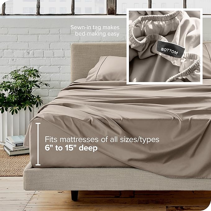 Bare Home Twin Sheet Set - Image 5