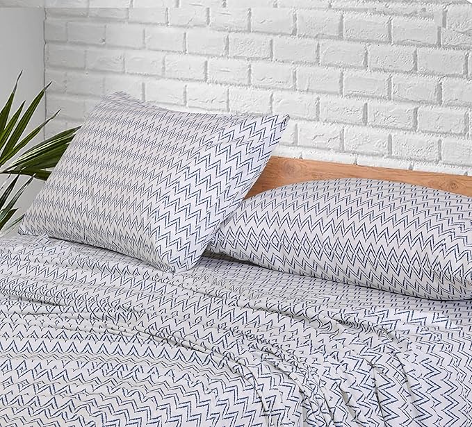RUVANTI 100% Cotton Sheets – California King Percale Bedding, Cooling & - Image 7