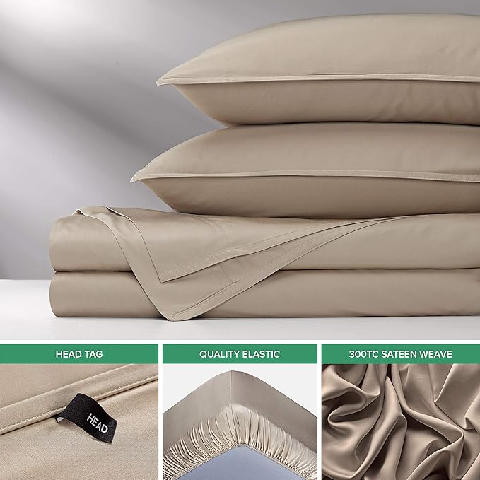 Pure Bamboo Split King Sheets, Genuine 100% Organic Viscose Derived from Bamboo - Image 6