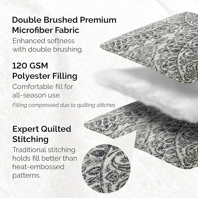 Southshore Fine Living, Inc. Ashanti Collection Oversized King Quilt Bedding Set - Image 3