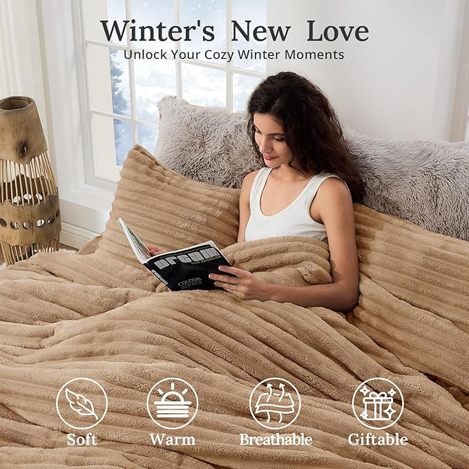 Sasttie Queen Comforter Set 3 Pieces - Image 2
