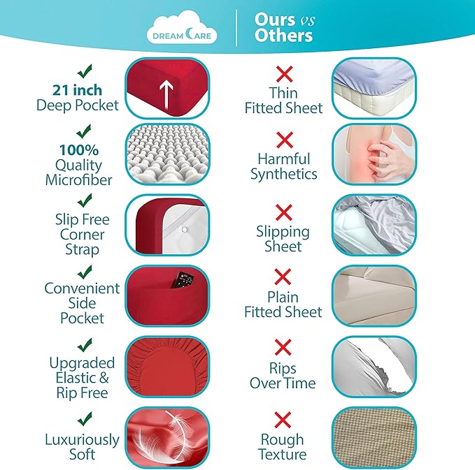 DREAMCARE Twin XL Sheet Sets - Image 2