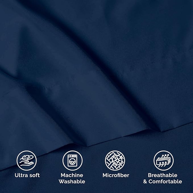 Luxury Flat Sheet Elegant Comfort Wrinkle-Free 1500 Premier Hotel Quality - Image 7