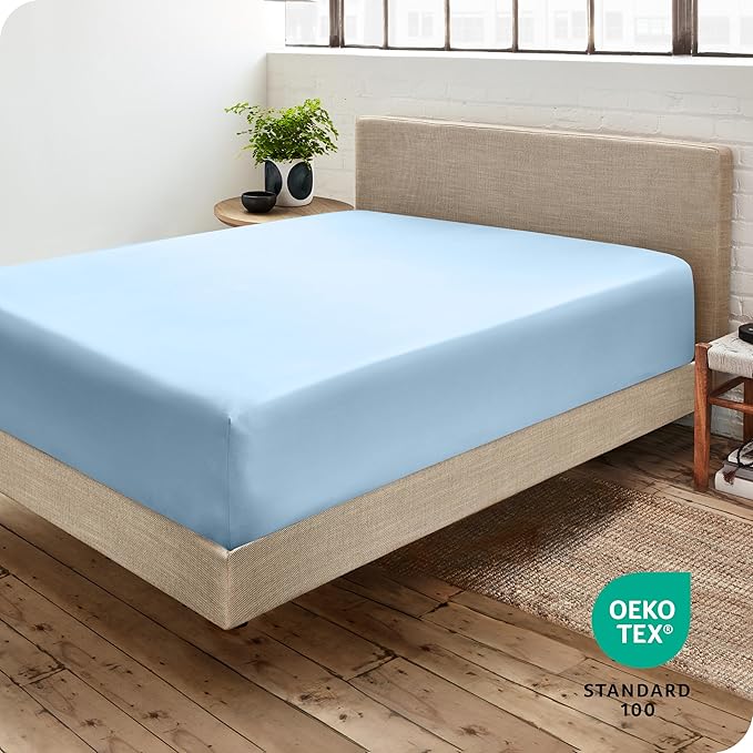 Bare Home Fitted Bottom Sheet Twin Size - Image 4