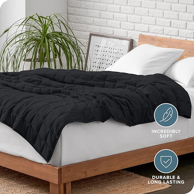 Bare Home Weighted Blanket Queen Size 17lbs - Image 5