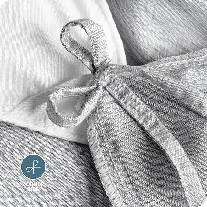 Bare Home Bedding Duvet Cover Oversized King Size - Image 6