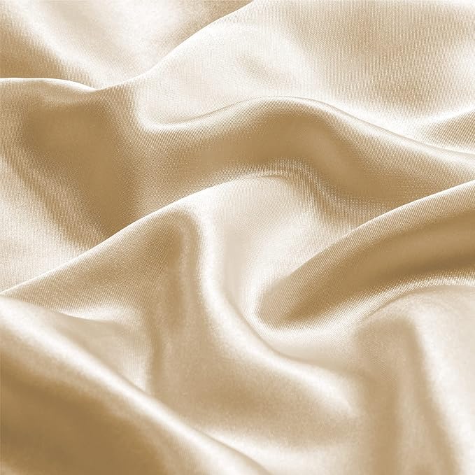 BEDELITE Satin Body Pillow Cover, Super Soft and Cooling Body Pillow Pillowcase - Image 3