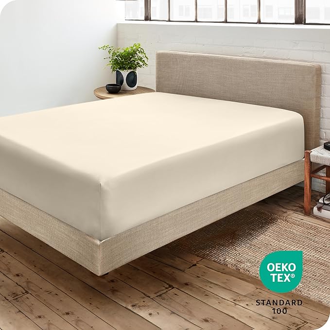 Bare Home Fitted Bottom Sheet Full XL Size - Image 4