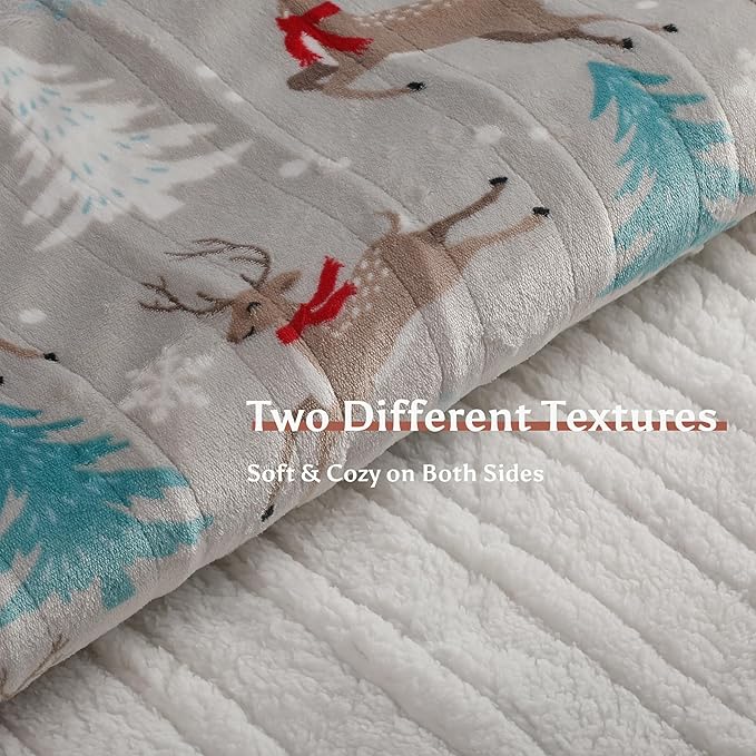 Electric Heated Blanket Throw Size 50" x 60" - Image 3