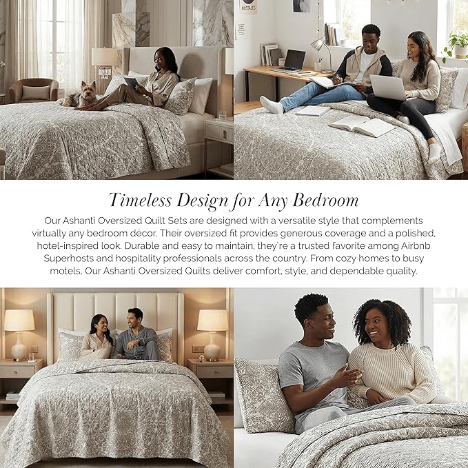 Southshore Fine Living, Inc. Quilt Comforter, Twin XL Dorm Bedding Set - Image 6
