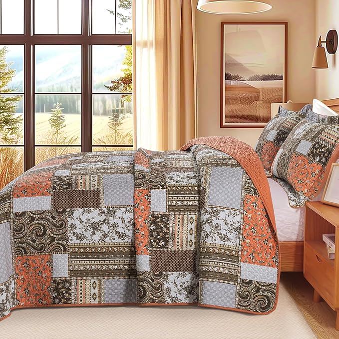 BEDIFANY Cotton California King Size Quilt - Image 2