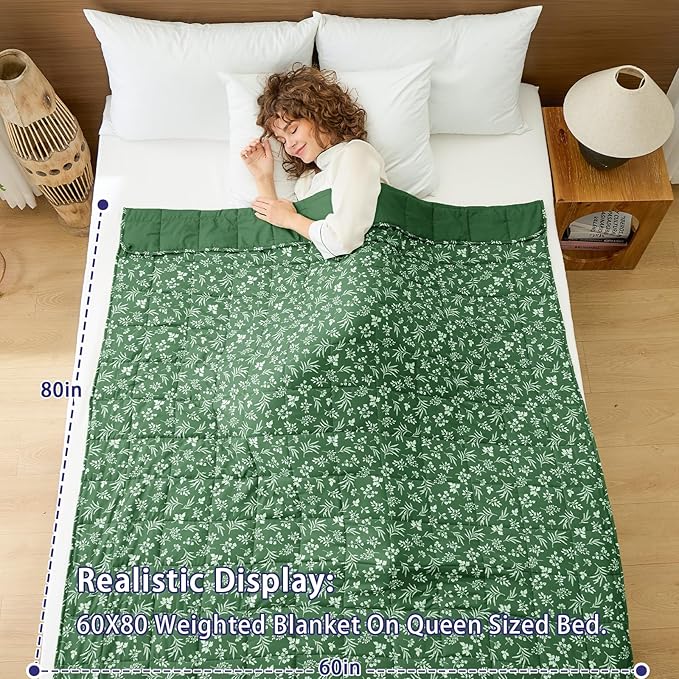 25 lbs weighted blanket Queen Size - Image 2