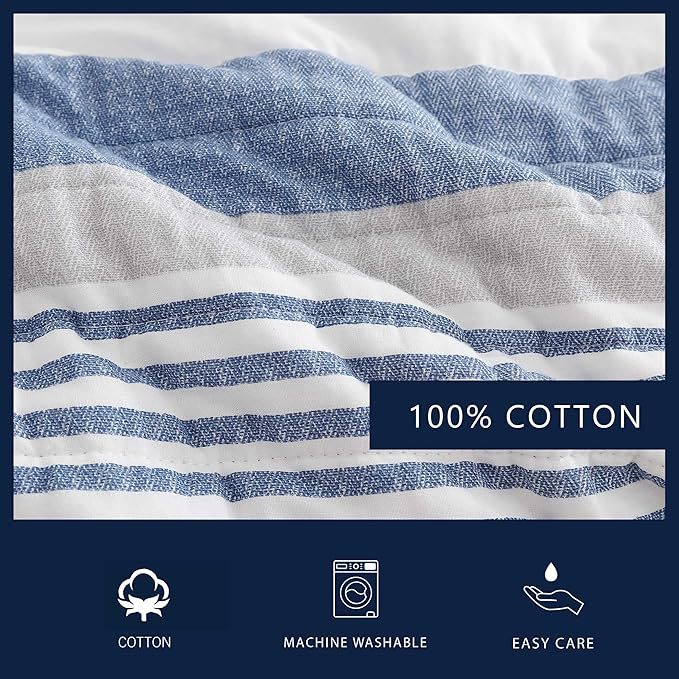 Nautica - Queen Quilt Set, Reversible Cotton Bedding - Image 5