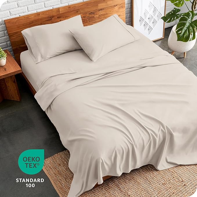 Bare Home Split Head Flex King Sheet Set - Image 8