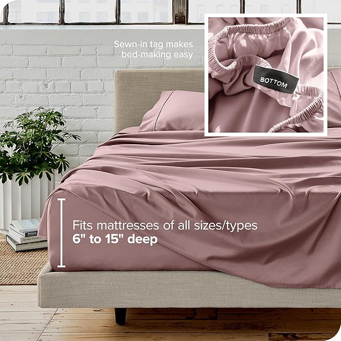 Bare Home California King Sheet Set - Image 5