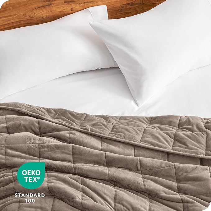 Bare Home Weighted Blanket Twin or Full Size 10lb - Image 7
