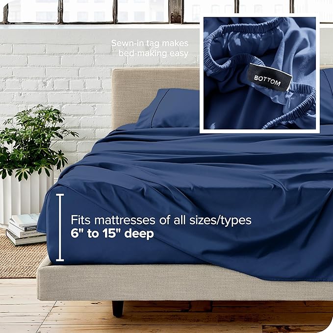 Bare Home Twin XL Sheet Set - Image 5