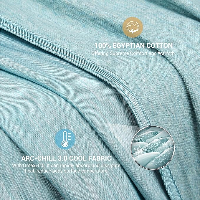 Elegear Revolutionary Cooling Blanket Twin, Absorbs Heat to Keep Body Cool - Image 4