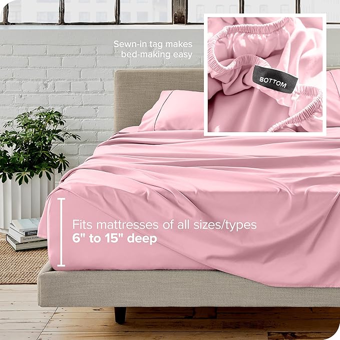 Bare Home Full XL Sheet Set - Image 5