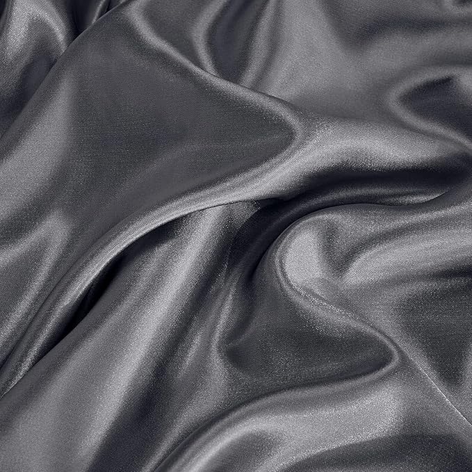CozyLux Satin Sheets King Size Sheet Set - Image 6