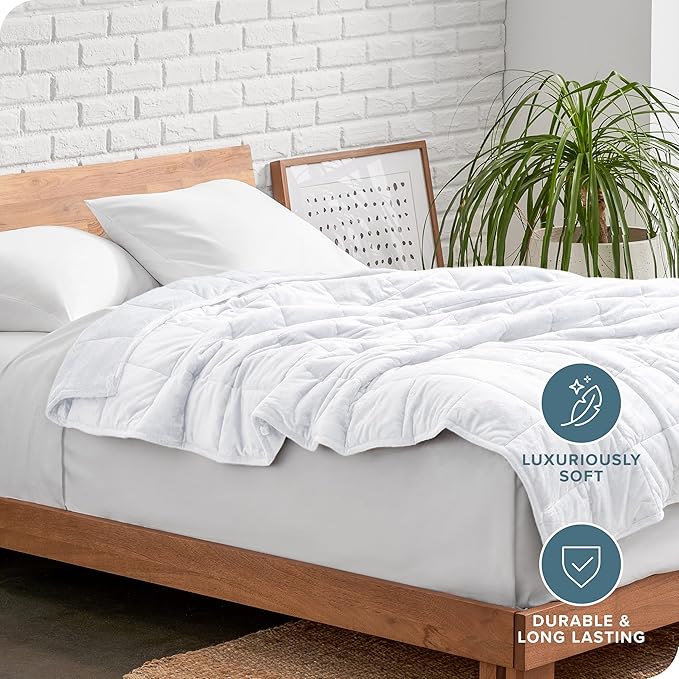 Bare Home Weighted Blanket King Size 25lb - Image 5