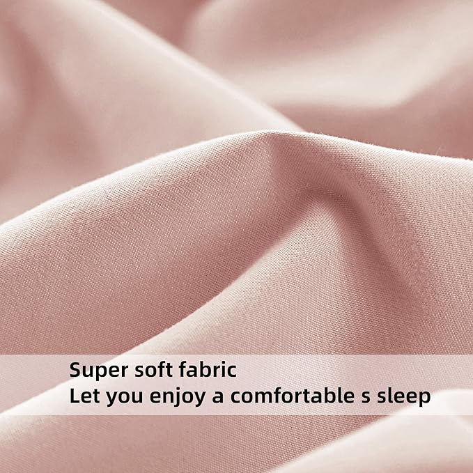 HBHLFZ Twin XL Fitted Sheet Only, Soft Breathable Bottom Sheet - Image 4