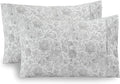Elegant Comfort Pattern Printed Pillowcases 2-Piece Set Egyptian Quality by ELEGANTCOMFORT