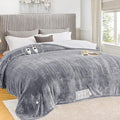 greenoak Heated Blanket Electric King Size 100"X90" Dual Control, Heating by Greenoak