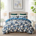 Cupocupa Duvet Cover Full Size Set Boho Floral Pattern Full Duvet Cover Set by CupocupaHomeCollection