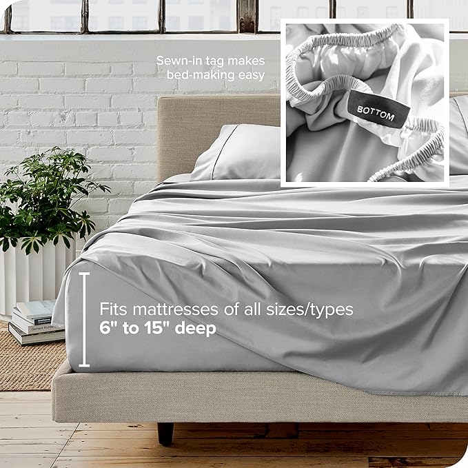 Bare Home Queen Sheet Set - Image 5