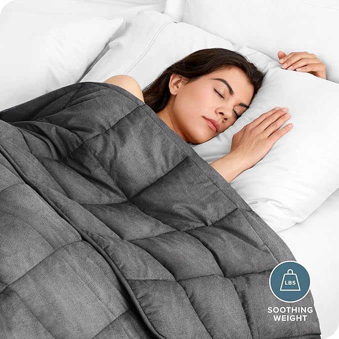 Bare Home Weighted Blanket King Size 25lb - Image 2