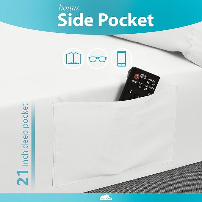 DREAMCARE Twin XL Sheet Sets - Image 3