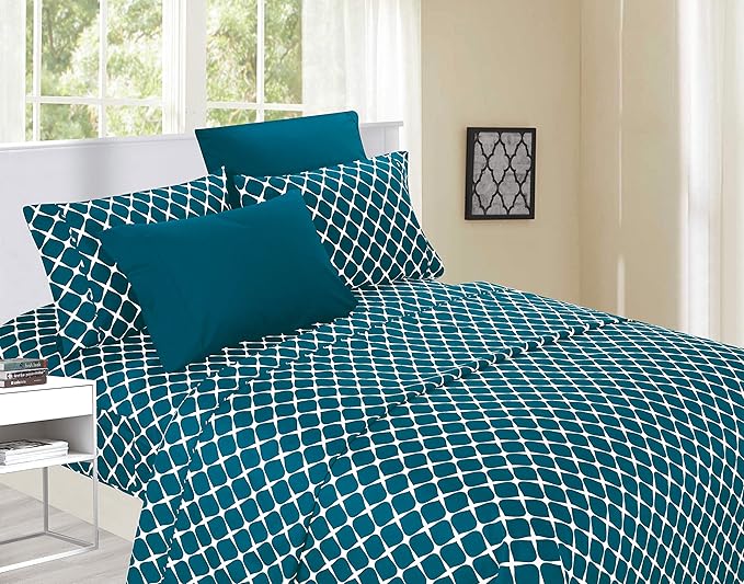 Elegant Comfort Luxury Softest and Coziest 4-Piece Bed Sheet Set, Wrinkle - Image 3